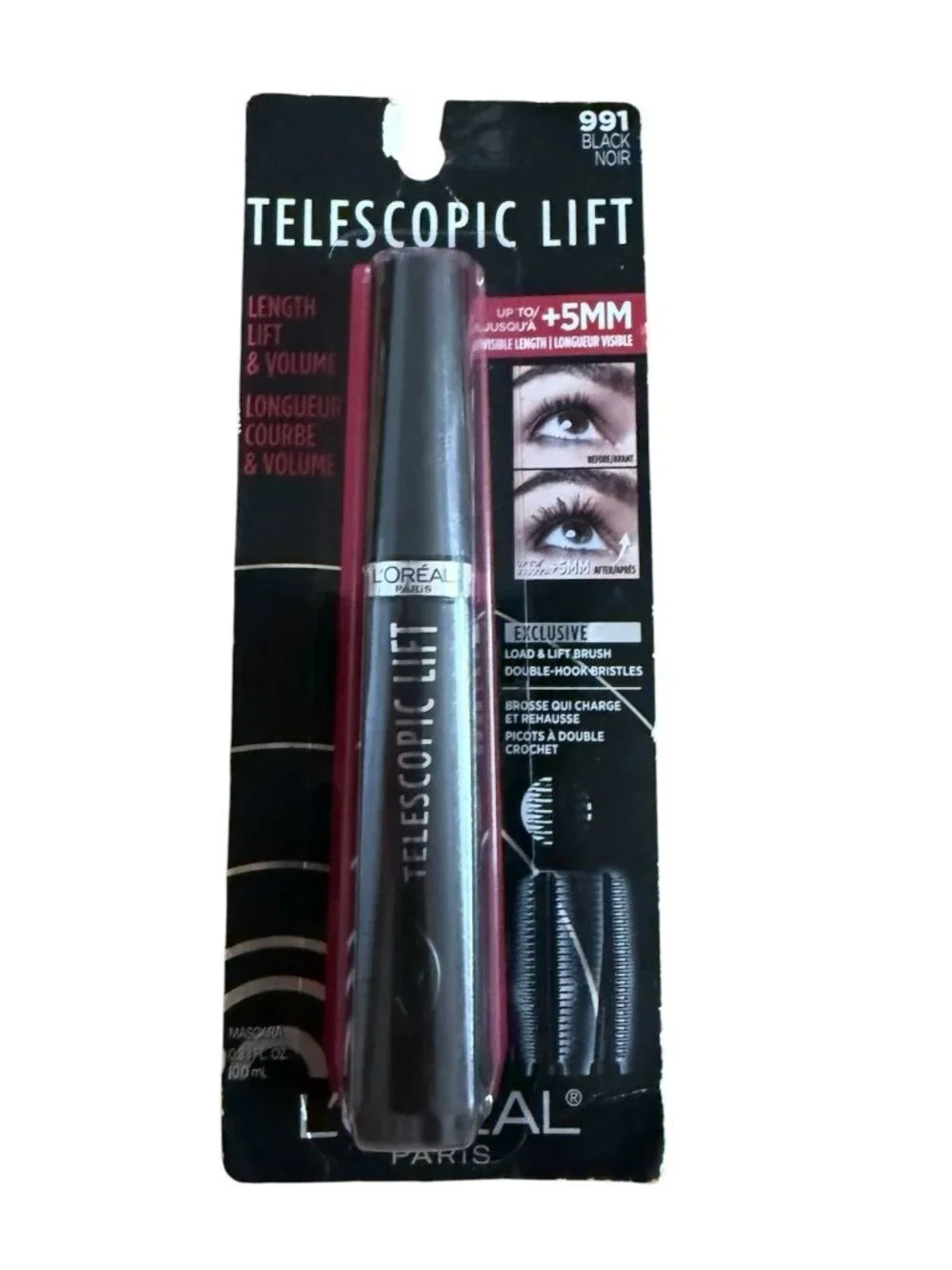 L'Oréal Paris Telescopic Lift Washable Mascara,